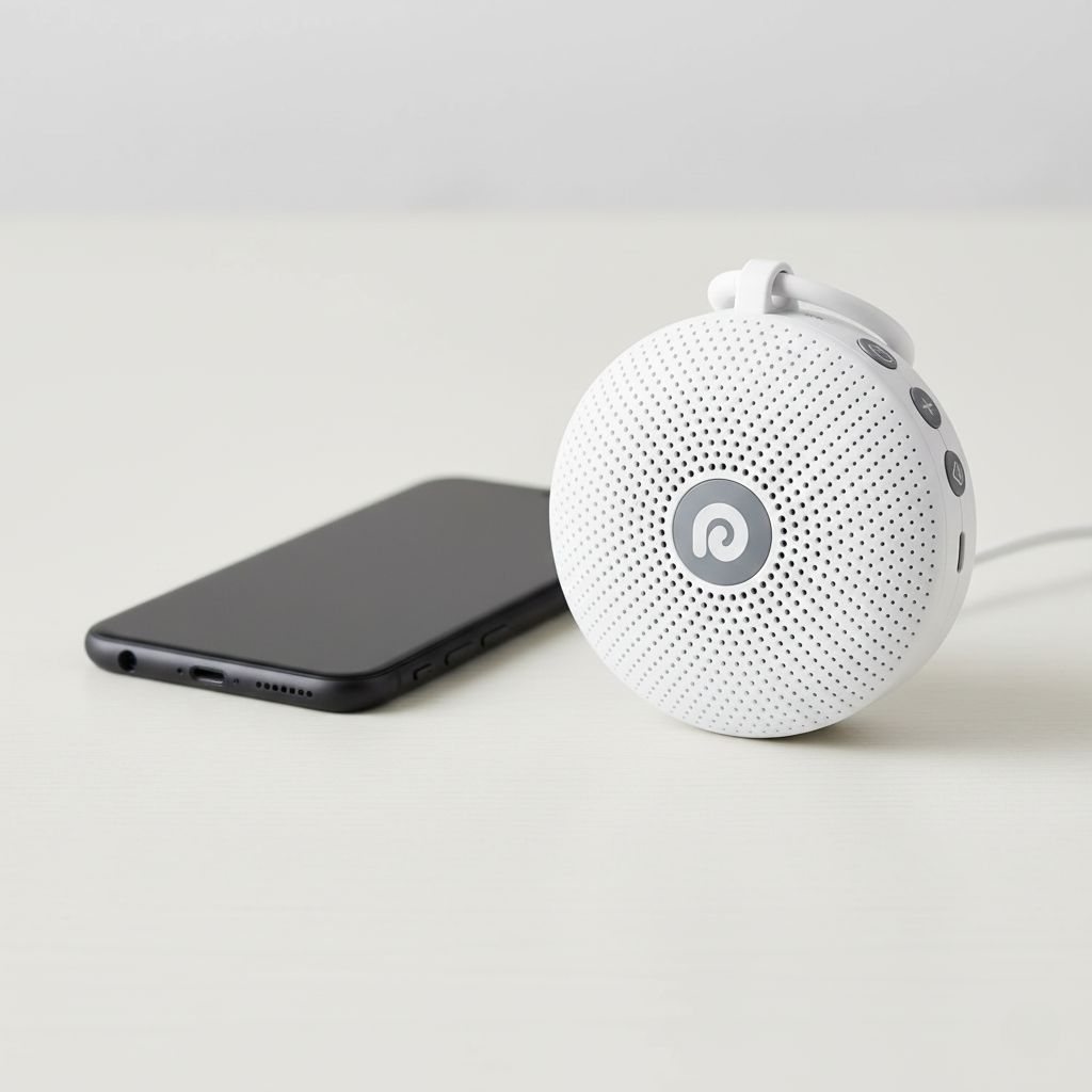 Dreamegg D11 Max portable white noise machine with 24 hour rechargeable battery for travel